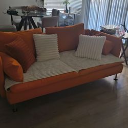 Orange Sofa