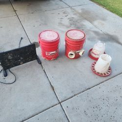 Chicken Feeders And Heater