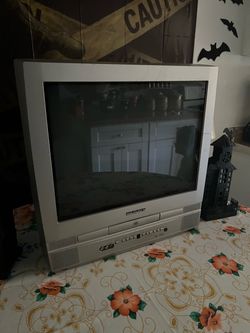 CRT TV 20” DVD Combo