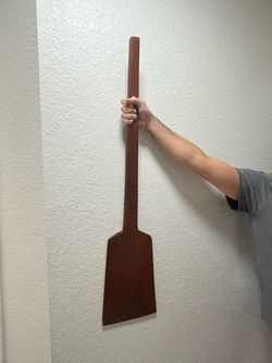 39" Antique French Bakers Wood Bread Paddle | Bakery Shovel | Primitive Farmhouse Kitchen Wall Decor