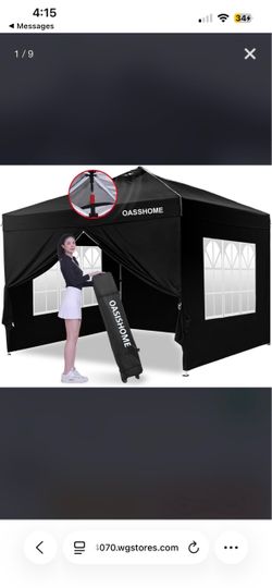 Brand new 10 x 10 easy up canopy with side walls