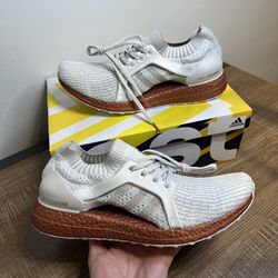 Adidas Women Ultra Boost X Limited BB1973 White Running Shoes Sneakers Size 10.5