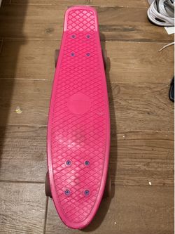Pink penny board