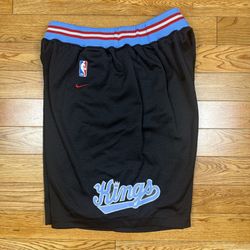 Vintage Nike Sacramento Kings Shorts Men’s XXL Team Retro Swingman Rewind 1987