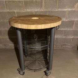 Mobile Island , Authentic Butcher Block