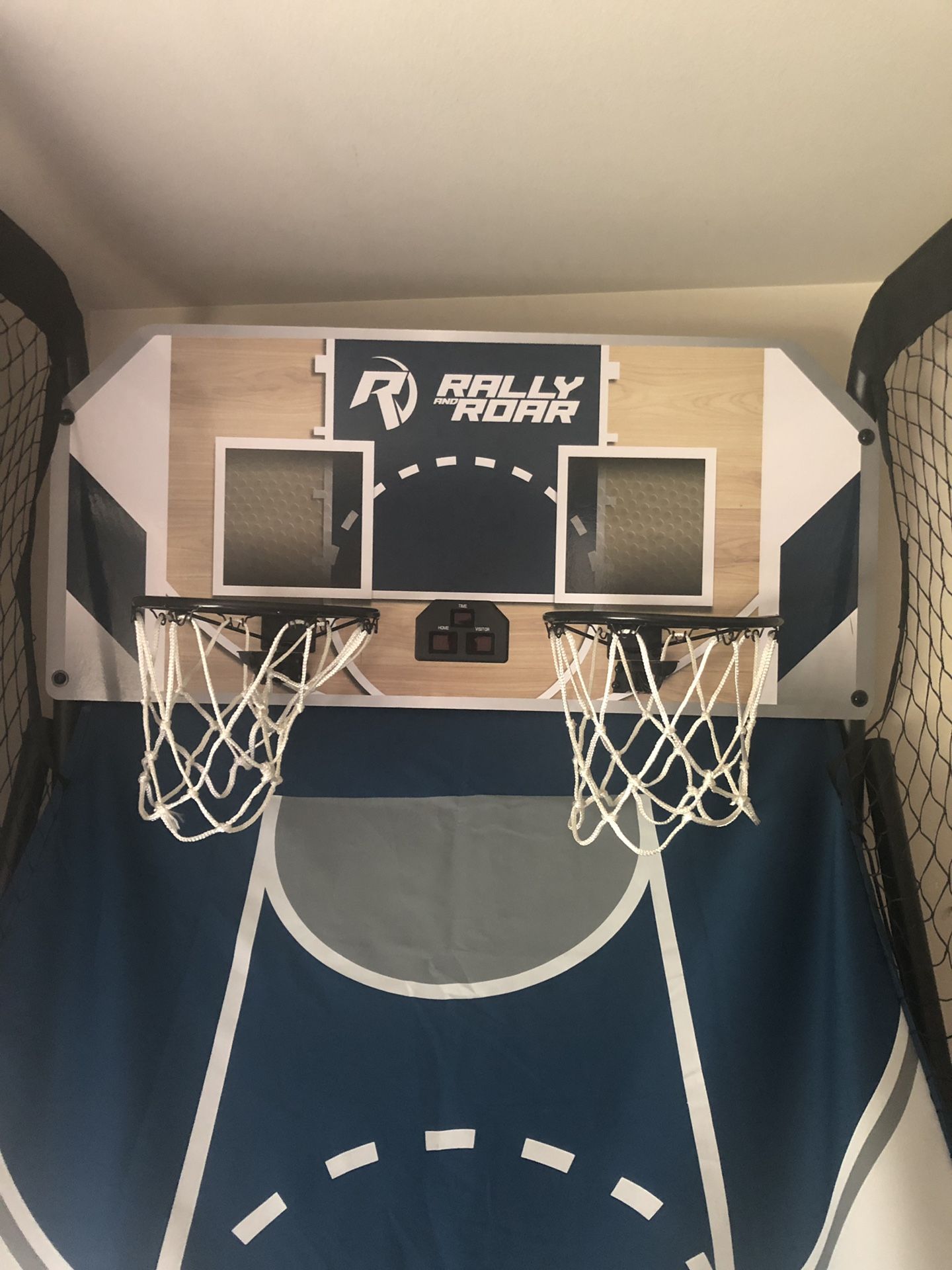 Rally and Roar Dual Shot Indoor Electronic Basketball Game for Sale in