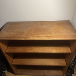 Maple Wood Bookcase 