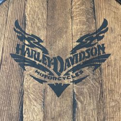 Harley Davidson bourbon Barrel Head