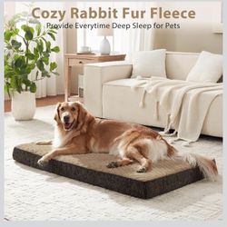 New! Orthopedic Dog Bed XL | Memory Foam | Washable | 47 x 29 