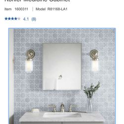 Brand New Kohler Cabinet