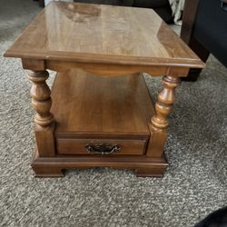 Wooden End table 