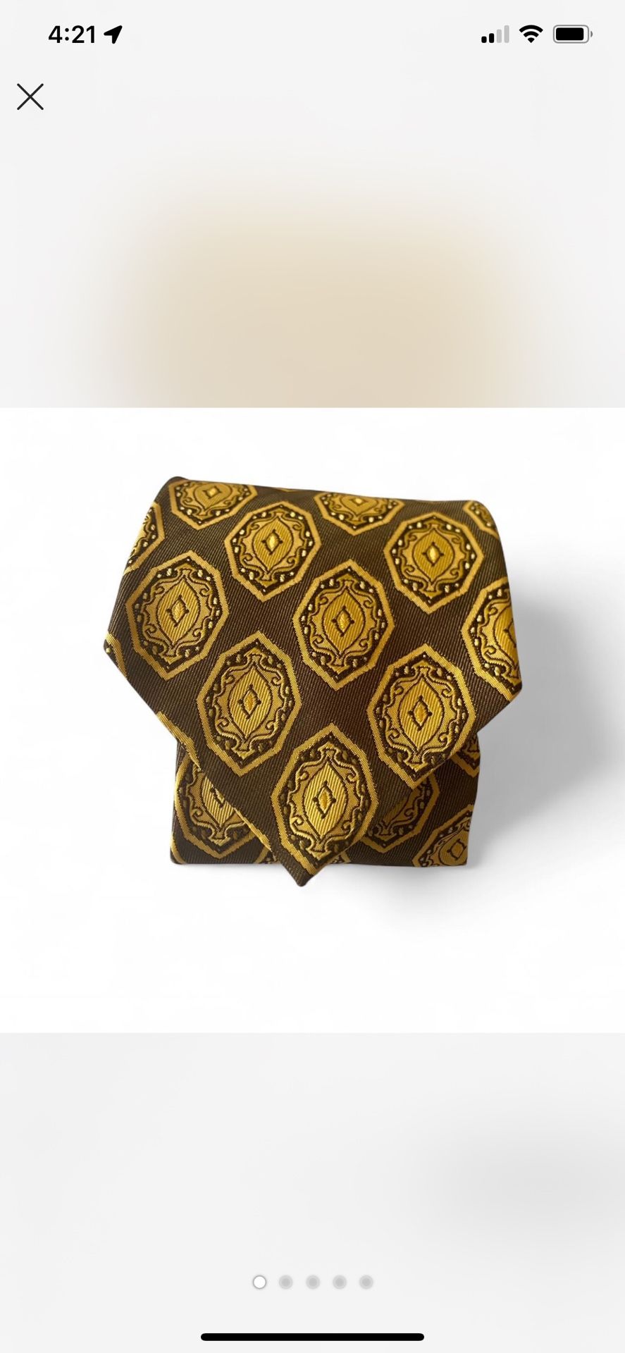 Wash and wear Vintage 1960’s Tie By Wembley