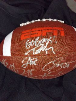 2026 Cleveland Browns autograph signed NFL football Sanders Graham monken warden