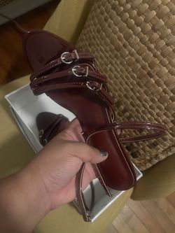 Burgundy Heels