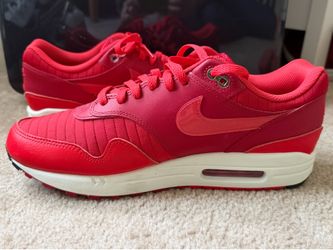 Nike Air Max 1 Gym Red Crimson Size 11.5