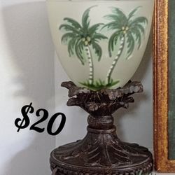 Antique Palm Tree Lamp