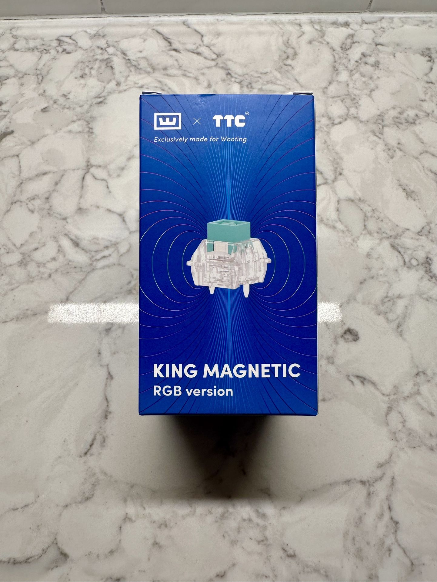 Wooting x TTC KOM RGB Linear Medium Analog Magnetic Keyboard 90 Switches - NEW !