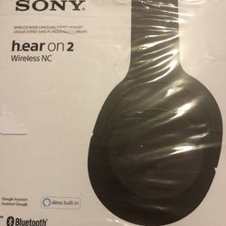 Sony Wireless Noise Canceling Stereo Headset H.ear On 2!