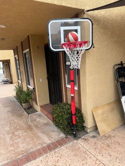 Uball for dirt / sand basketball hoop/system portable
