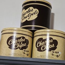 Charlie Chip Cans (3) $10 Each