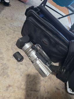 Various cam corders camera and some accessories