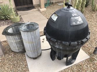 PENTAIR STA-RITE SYSTEM III - MODEL S8M600 - 600 SQ. FEET POOL FILTER ...