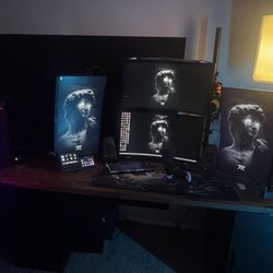 High End Gaming/Streaming Setup *read description*