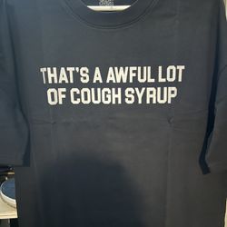 Cough Syrup T Shirt Size XL