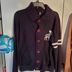 Med, Button Jacket, Womens