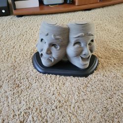 3D Sculpture Puzzle The Masks of Comedy and Tragedy