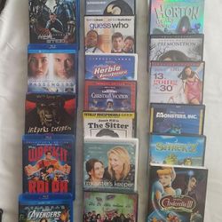 DVDs And Blue Ray Movies 