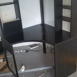Ikea Desk Malm Dark Brown Retail $150
