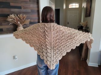 Handmade Crochet Shawl