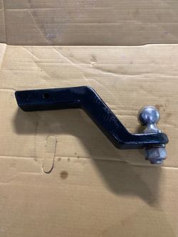 Trailer hitch 2 inch receiver solid forged steel 6”drop or raise 2 5/16 ball