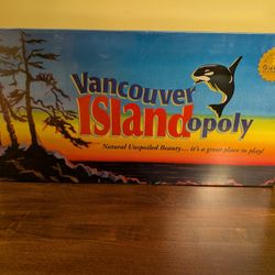 New Vancouver Islandopoly Board Game Rare
