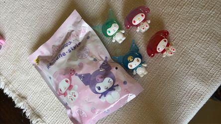 My melody and Kuromi Ramune Style figures