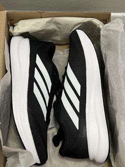 NWT Adidas Runfalcon 6 Wide Men’s Running Shoes Black/White Size 10.5