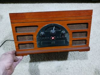Crosley 5 in 1 entertainment center turntable