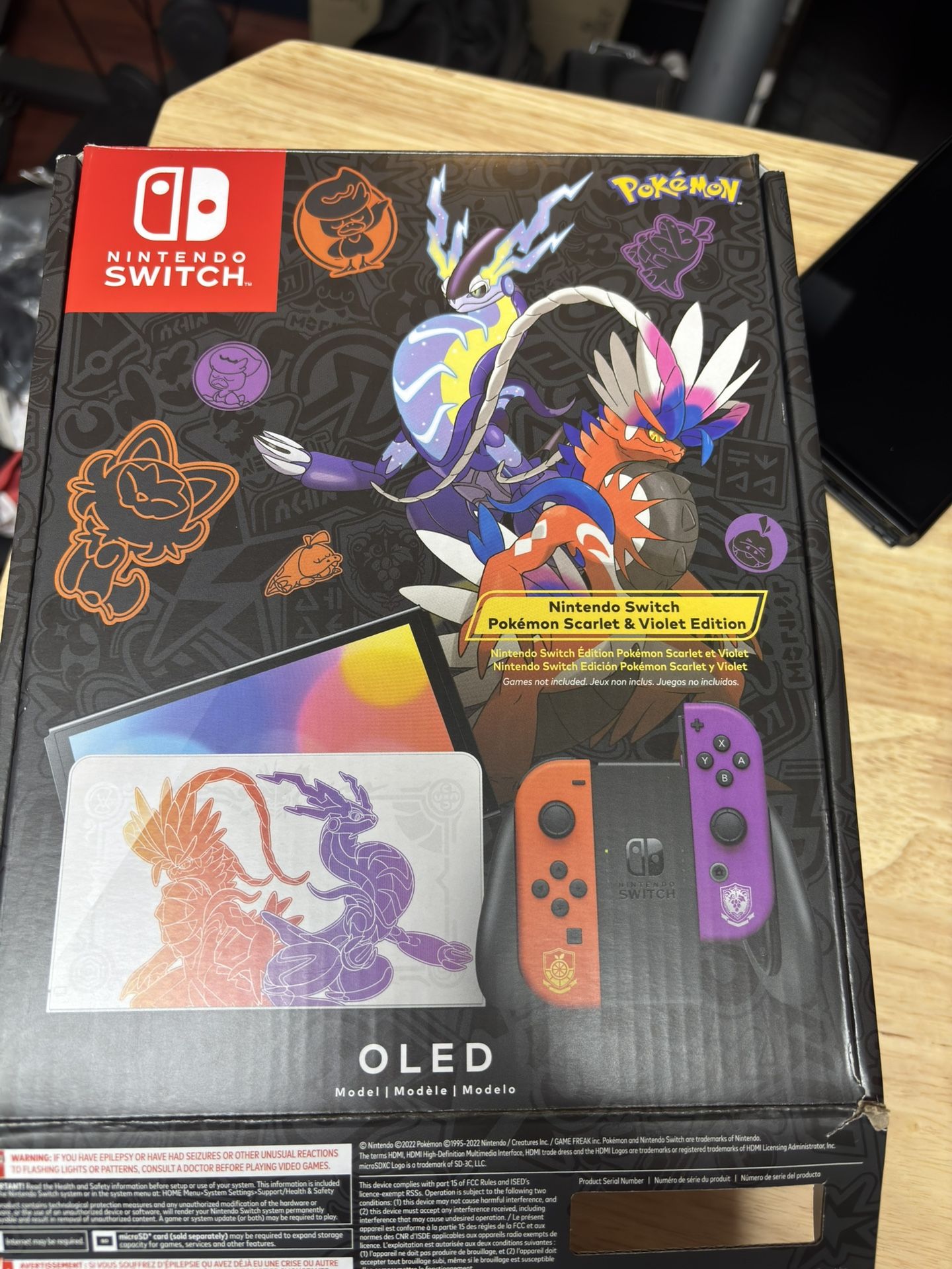 Used Nintendo Switch Oledpokemon Edition Like New