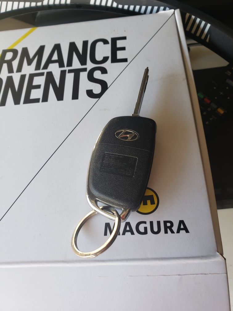 Hyundai smart key