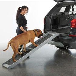 Non-Slip, Portable Dog Ramp for Large Dogs to 300 Pounds