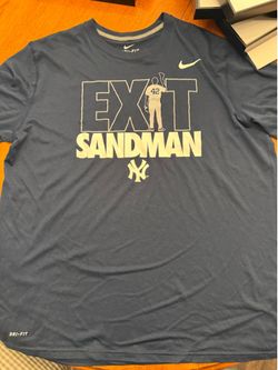 Nike xxl New York Yankees "Mariano Rivera: Exit Sandman" Men's T-Shirt (Sz. XXL) Nike