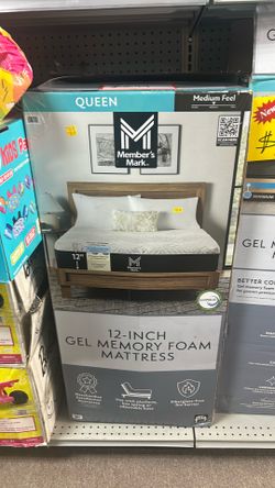 Member’s Mark 12-Inch Gel Memory Foam Queen Mattress