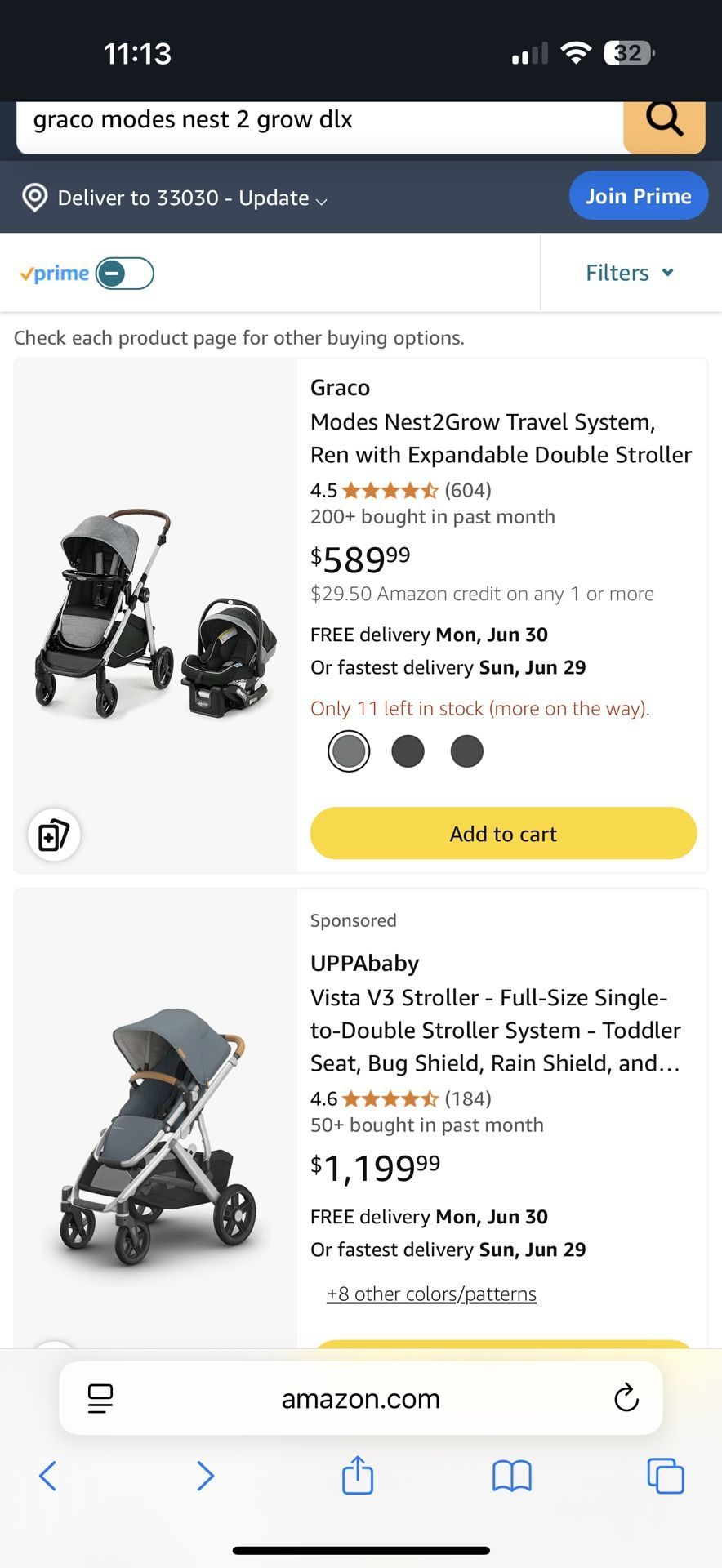Graco Car Seat And Stroller