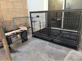 Large dog crate