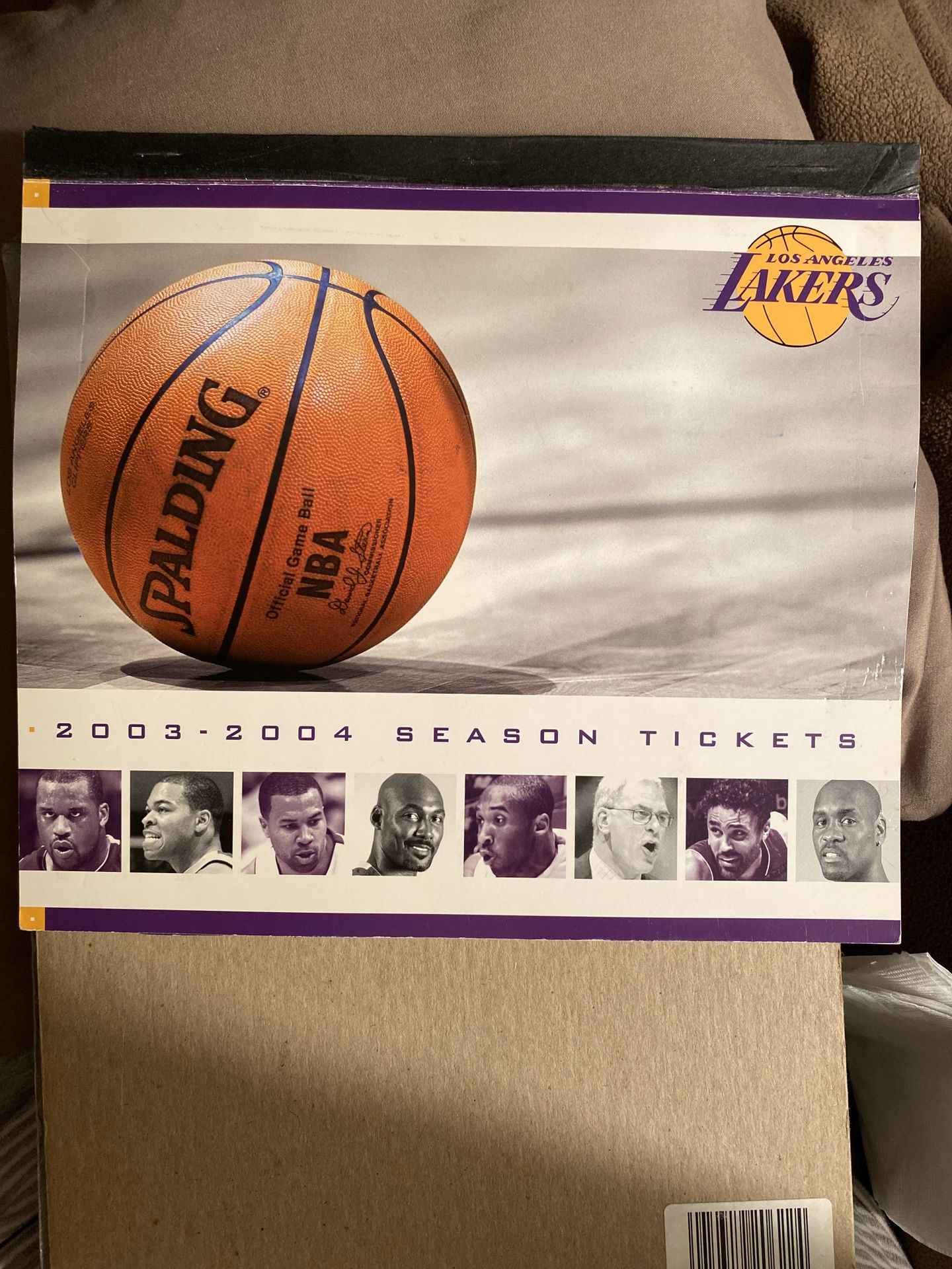 *LAKER 2003/04 SEASON TICKETS BOOKLET and 2004 PLAYOFF BOOKLET*