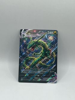 Non TCG Pokemon Rayquaza Vmax Fan Art Card
