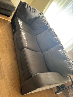 Couch dark grey