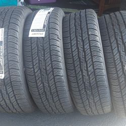 TIRE SET OF 4 NEW DUNLOP SIGNATURE II ( 215/60 R17 ) 💥PRICE HAS BEEN REDUCED $300!! 💥 
