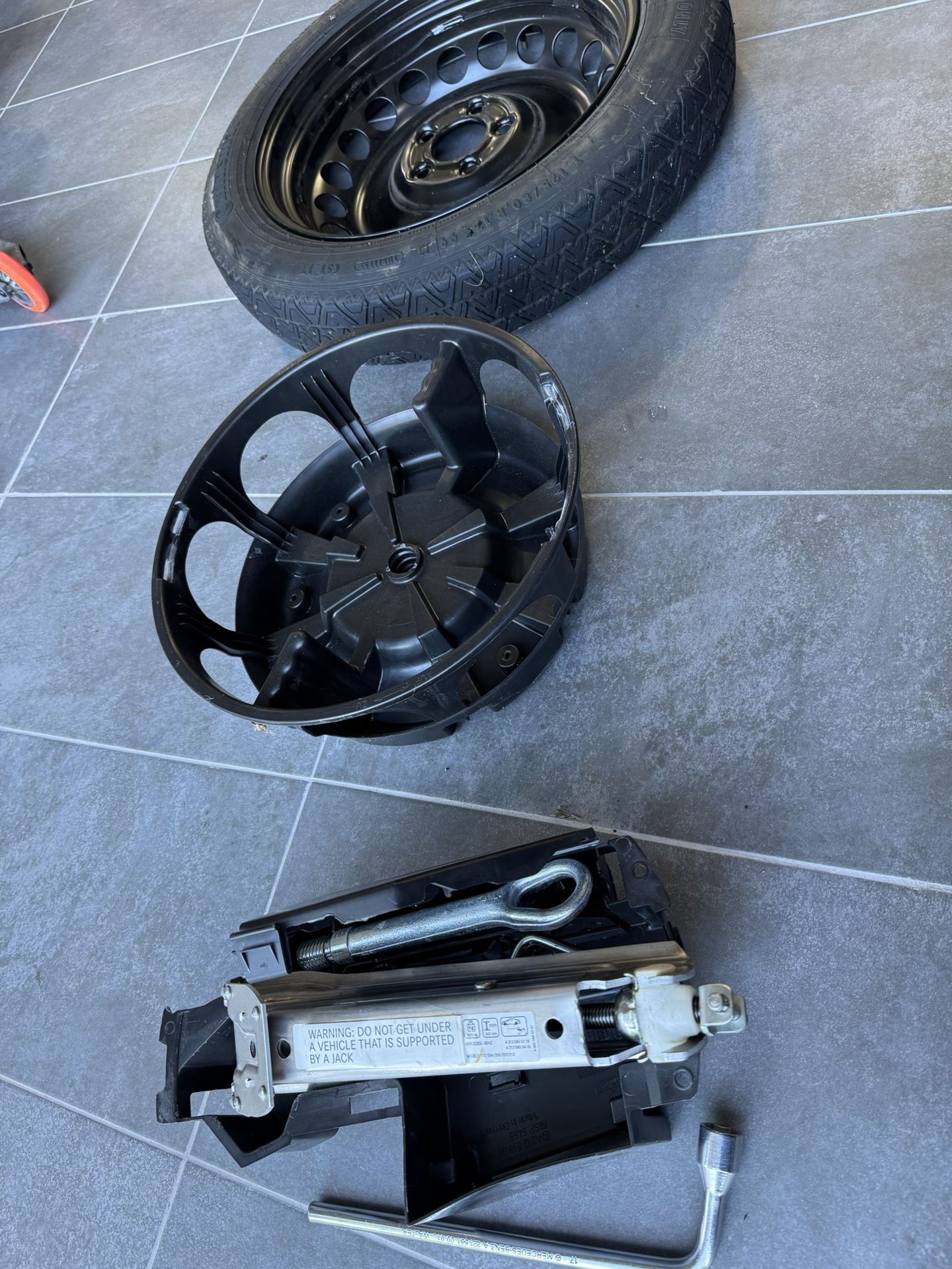 Mercedez Benz spare Tire 🛞 2011-2024